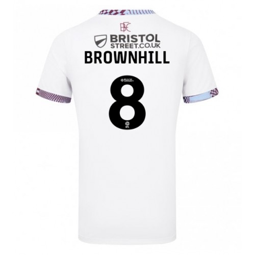 Fotbalové Dres Burnley Josh Brownhill #8 Alternativní 2024-25 Krátký Rukáv